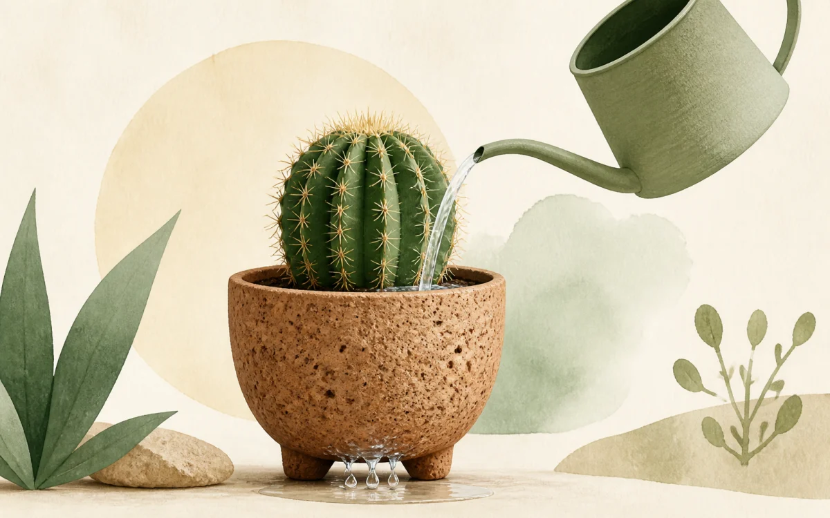 仙人掌真的不能澆水嗎？還是我們誤會它了？